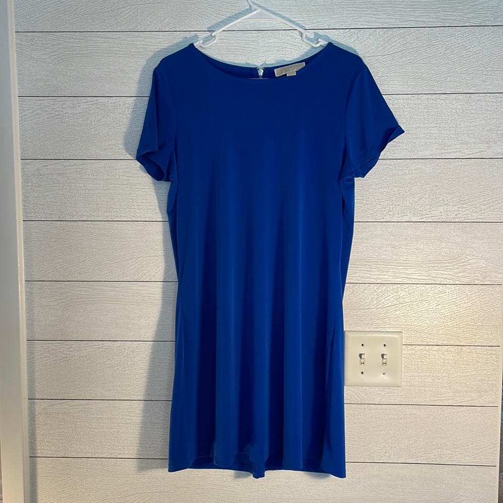 Cobalt blue Michael Kors short sleeve Casual Dress